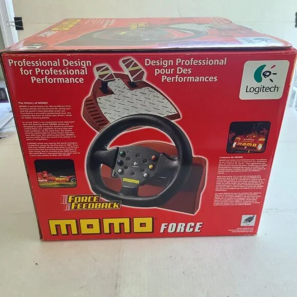 Logitech Momo Force PC Racing Wheel (New) - Picture 5 of 5